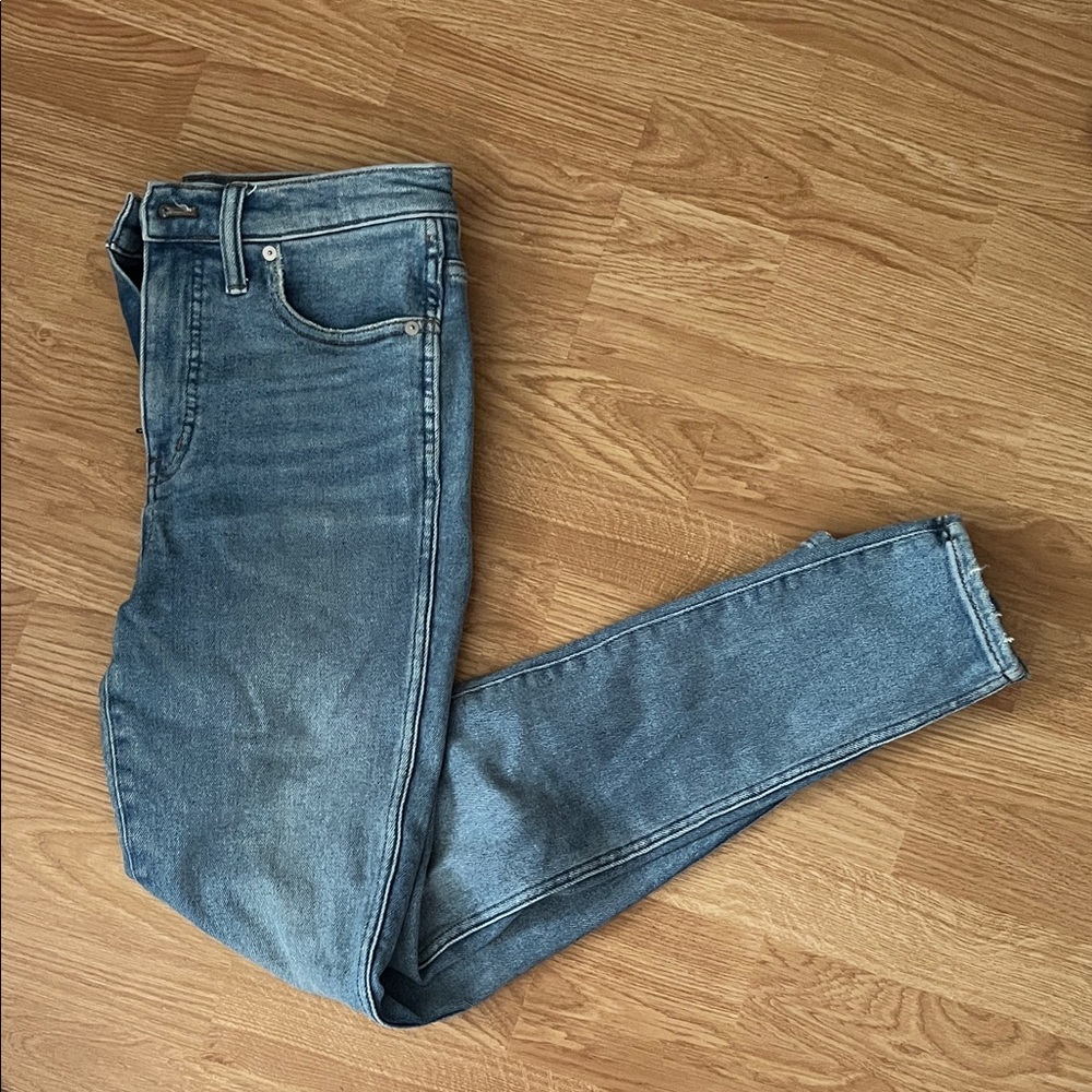 Madewell Skinny Blue Denim Jeans